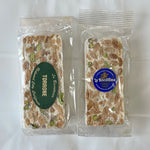 TORRONE - Italian Nougat (GLUTEN FREE) 7-8oz. (Plain & Chocolate Dipped Varieties)