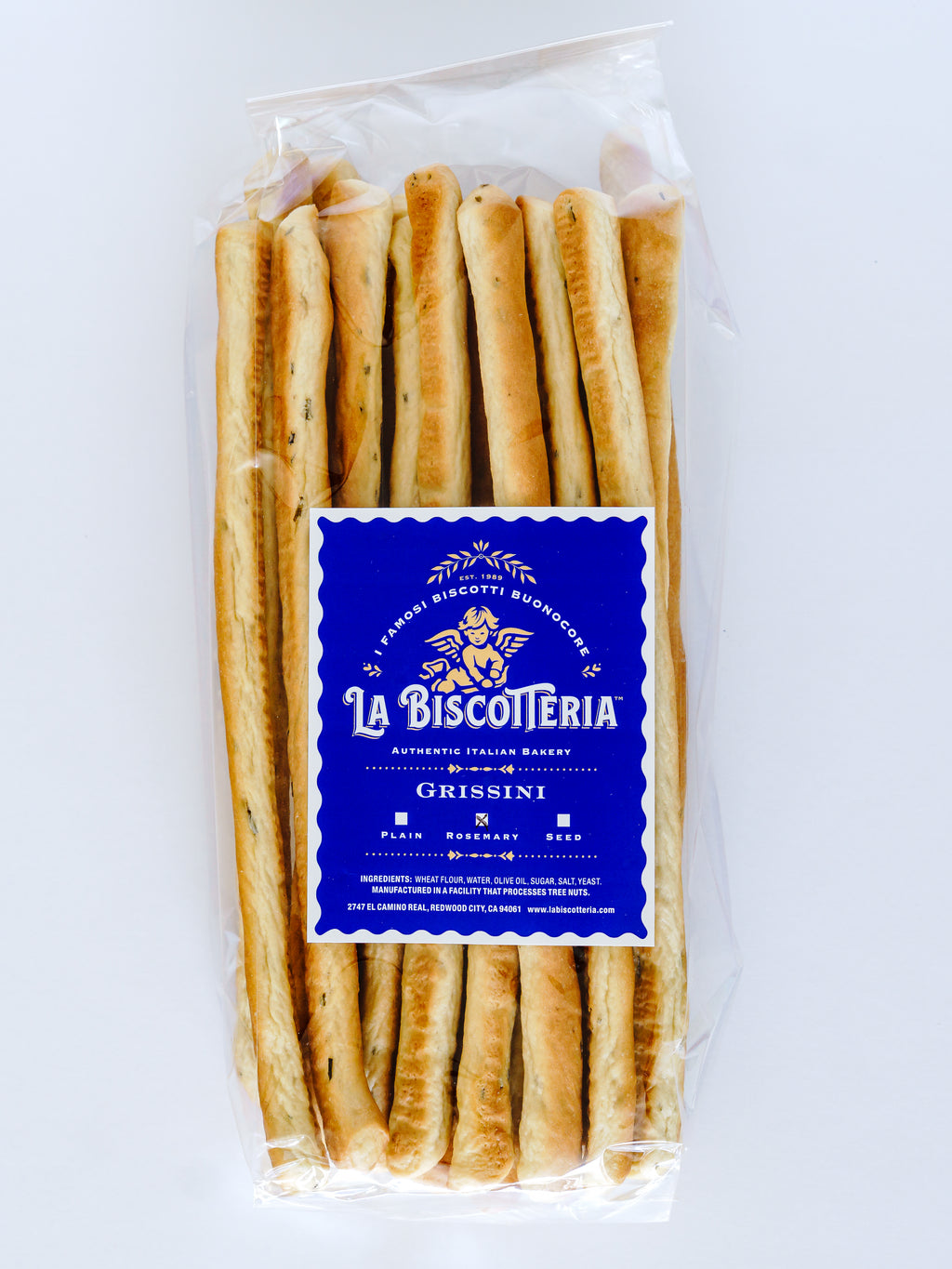 - ROSEMARY La oz.) (12 HERB Italian GRISSINI Biscotteria Bakery – STICKS BREAD