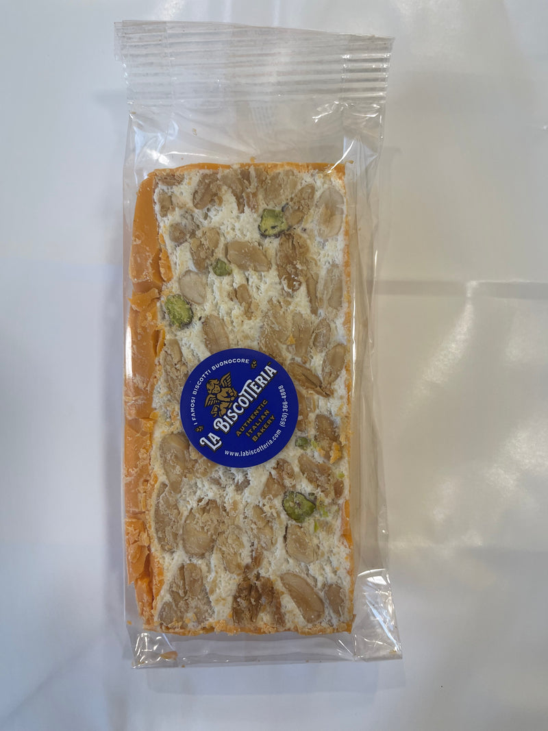 TORRONE - Italian Nougat (GLUTEN FREE) 7-8oz. (Plain & Chocolate Dipped Varieties)