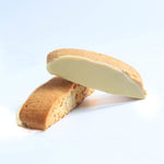 Lemon Biscotti Dipped In Bavarian White Chocolate